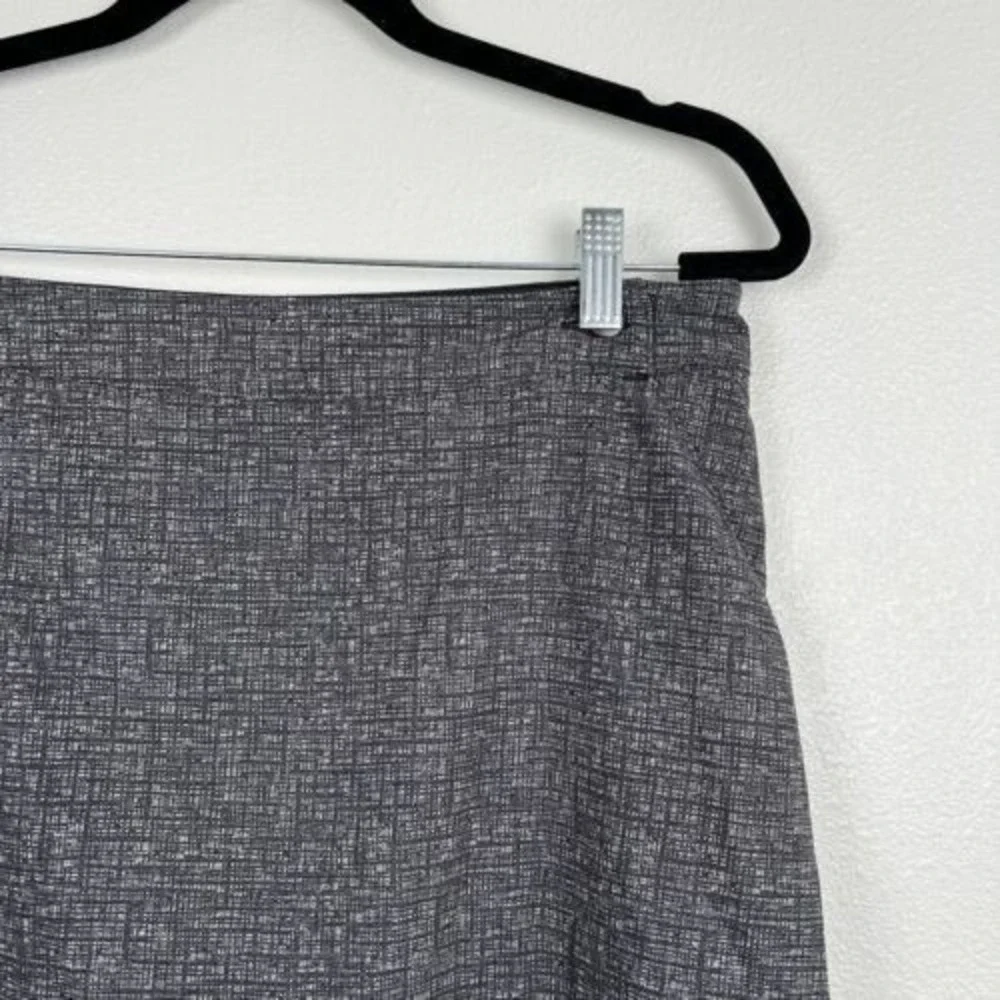 Columbia PFG Womens Skort Grey Amandale‎ Omni Freeze Skirt Shorts Sz 10